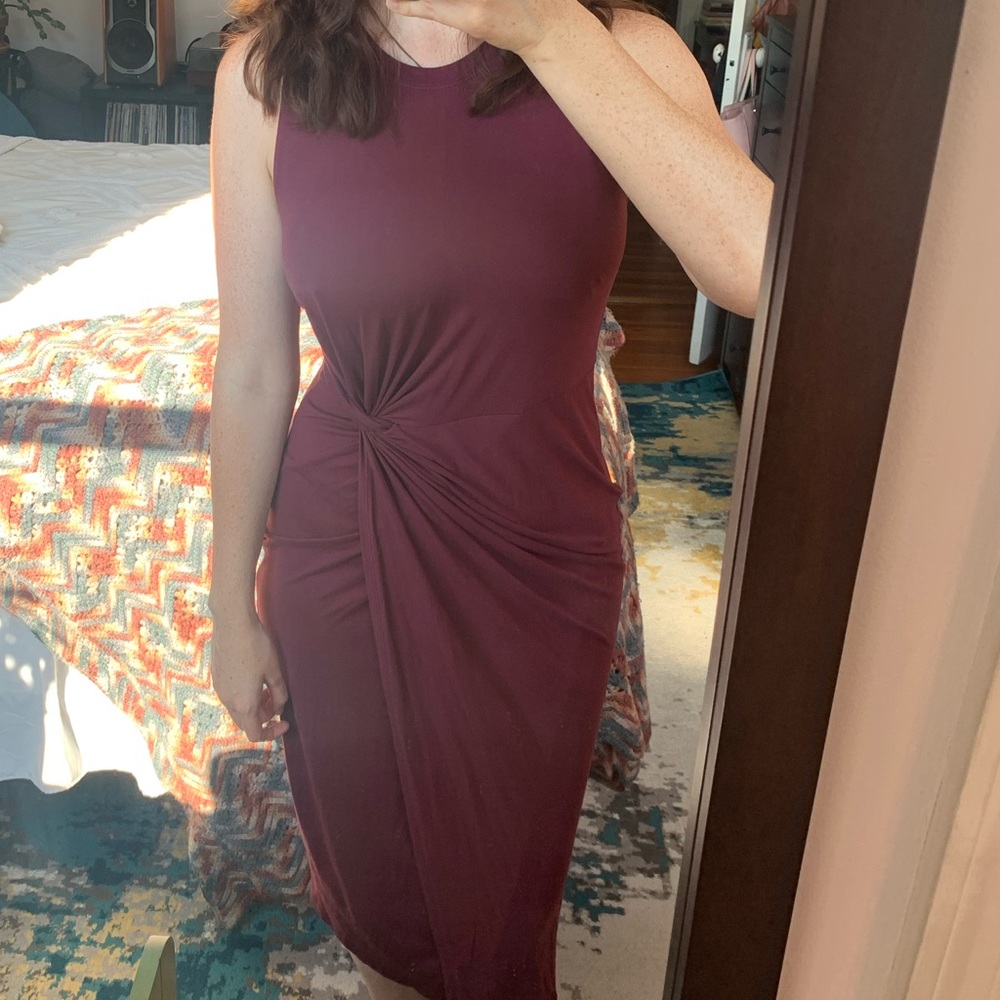 Nine Britton Abigail Brushed Knit Midi Dress